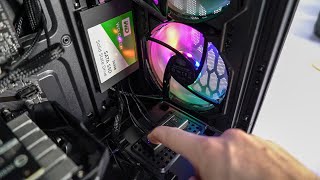 How to install and connect CoolerMaster RGB FANS MF120L RGB [upl. by Koerner568]