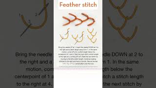 Feather stitch [upl. by Benn]