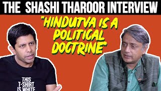 The Shashi Tharoor Interview with The Deshbhakt Akash Banerjee [upl. by Arahs36]