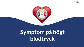 Symptom på högt blodtryck [upl. by Cordier]