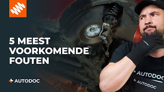 5 meest voorkomende fouten bij het vervangen van schokdempers  AUTODOC tips [upl. by Jochbed]