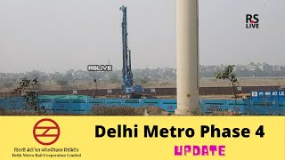 DMRC DELHI METRO PHASE 4  rslive [upl. by Airat]