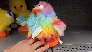 Walmart Do the funky Chicken Dance  Roller Skating Bunny Animated plush for Easter [upl. by Marigolda966]