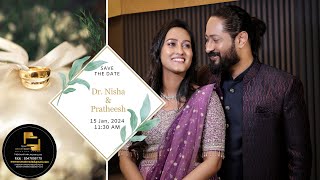 Wedding Ceremony Dr Nisha amp Pratheesh  TEAM MEMORY MAKERS WEDDING FILMS [upl. by Bracci]