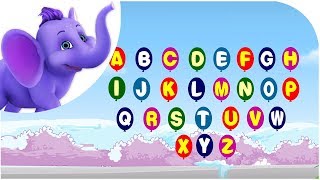 Alphabet Song  Nursery Rhyme with Karaoke [upl. by Ainig]