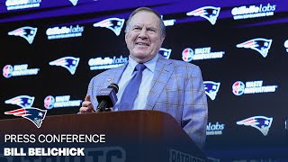 Bill Belichick “I will always be a Patriot”  Patriots Press Conference [upl. by Aihsa]