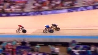 PARIGI 2024 CICLISMO SU PISTA MADISON ARGENTO VIVIANI CONSONNI [upl. by Martres251]