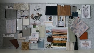 How to create a Mood Board like an Interior Designer [upl. by Honor]