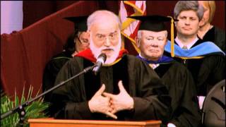 Fr Cantalamessa  full acceptance address  Franciscan University [upl. by Ezirtaeb350]