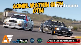 Automobilista2 60 min DTM Nostalgi auf Watkin Glen [upl. by Enaed]