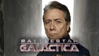 Battlestar Galactica  William Husker Adama Theme Suite [upl. by Felton]