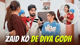 ZAID KO DE DIYA GODH  Family Fitness [upl. by Thorin]