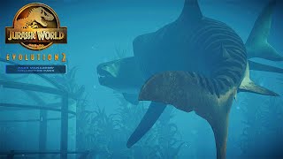 MEGALODON VS DUNKLEOSTEUS  Jurassic World Evolution 2 [upl. by Roma]