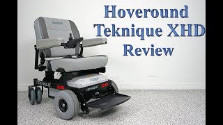 Hoveround XHD  Heavy Duty Large Power Chair  Review  4258 [upl. by Nylicaj]