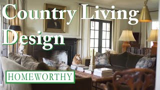 COUNTRY LIVING  Rustic and Timeless Homes [upl. by Deeann]