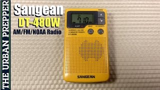 Sangean DT400W Pocket Radio Review by TheUrbanPrepper [upl. by Litton]