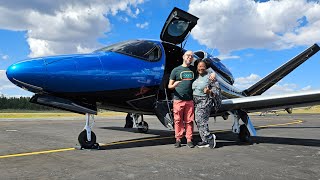 Cirrus Vision SF50 Jet  My First Flight Over the Grand Canyon [upl. by Coraline948]