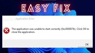 How to Fix Error 0xc00007b [upl. by Eniarrol194]