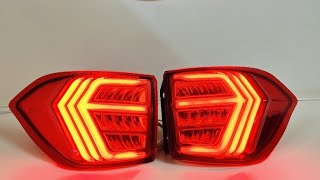 Ecosport LED Tail Lights wwwhotcarshopin [upl. by Kamin]