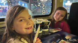 Our First Trip to the Polar Express Train Ride Best Christmas Experience 🎄🎄🎅 [upl. by Ott]