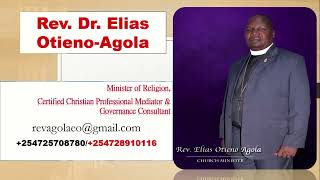 Sermon Rev Dr Elias O Agola  Fruitful Service with Humility and Servanthood [upl. by Enaitsirhc]