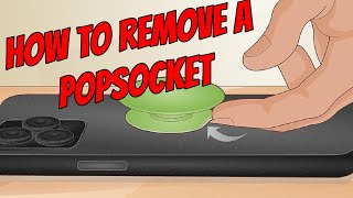 How to Remove a Popsocket from your phone case [upl. by Brogle352]