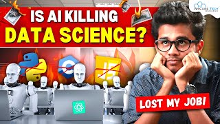 Will AI Replace Data Science in 2024  लाखों JOBS खतरे में 😱 [upl. by Nivanod547]