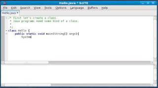 Java Development on Linux easy beginner tutorial [upl. by Jutta]