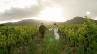 A Stunning Wedding in Robertson Western Cape  The Key Venue Robertson  Chris amp Jenna Teaser Film [upl. by Oremoh585]