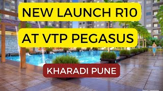 VTP R10 at New Kharadi New Launch  12 amp 3 BHK Flats [upl. by Ayotl]