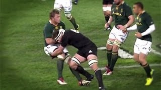 Kieran Read smashes Duane Vermeulen [upl. by Ailbert365]