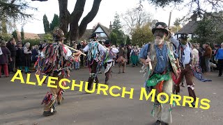 Alvechurch Morris dance quot Alvechurch Stick Dancequot at The Three Kings  Hanley Castle [upl. by Ritter]