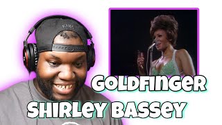 Shirley Bassey quotGoldfingerquot  Live at Royal Albert Hall 1974 Reaction [upl. by Jones]