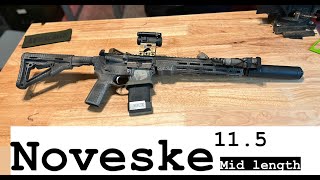 Noveske 115 Mid Length [upl. by Ocsecnarf]