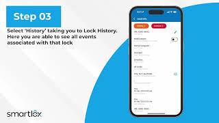 Unlocking Lock History with Nyckel App  Smartlox [upl. by Sybilla]