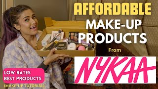 Full Makeup Tutorial for beginners  Affordable branded makeup kit from Nykaa  gimaashi [upl. by Gravante]