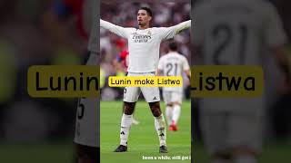 Andriy Lunin make listwa [upl. by Nnauol]