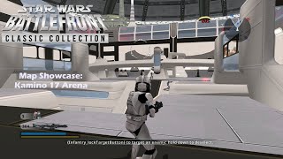 Star Wars Battlefront Classic Collection Map Showcase Kamino Arena 17 [upl. by Anasus]