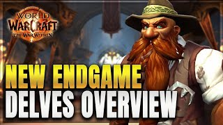 WoW The War Within  Delves Feature Overview  New Endgame [upl. by Sean200]