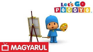 POCOYO MAGYARUL  Pocoyo Művészet S03E48 [upl. by Lusty900]