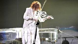 X Japan  Sugizos Violin Solo  Kurenai Intro Live in Seoul 2011 [upl. by Ellered318]