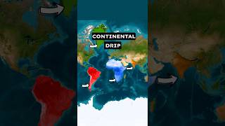 Why do the landmasses of the earth point southwards facts geography shorts history continental [upl. by Aramas]