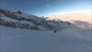 Ski Freeride Engelberg Titlis Steinberg und Galtiberg [upl. by Carlo514]