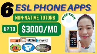 6 PHONE APPS TEACH FROM HOME JOBS💵💰2003000MO NO DEGREE [upl. by Burke774]