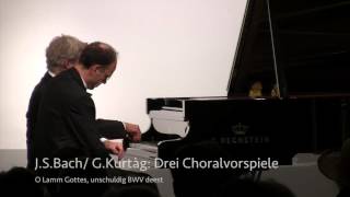 Bach  Kurtàg Piano Transcriptions of Bach’s Chorale Preludes [upl. by Rosdniw343]