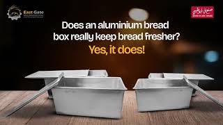 Does an aluminium bread box really keep bread fresher [upl. by Lemaj]