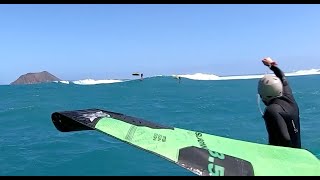 Wing Foil Fuerteventura February 2024 [upl. by Kcirdde876]