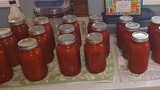 Canning 101 Spaghetti Sauce I Almost Did a Major Oops [upl. by Aranat]