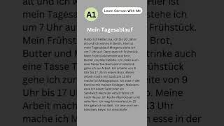 Learn German A1 Fast languagelearning learngermanfast viralshorts [upl. by Reeve]