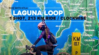 Laguna Loop 2024  213 KM Bike Ride from Malabon [upl. by Loginov389]